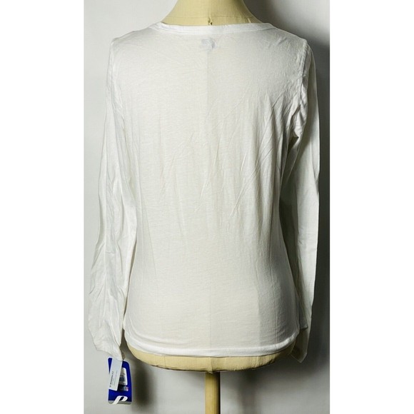 Prospirit Athletic Gear Top Modern Fit Slim Body White Sz M NWT - Picture 2 of 4